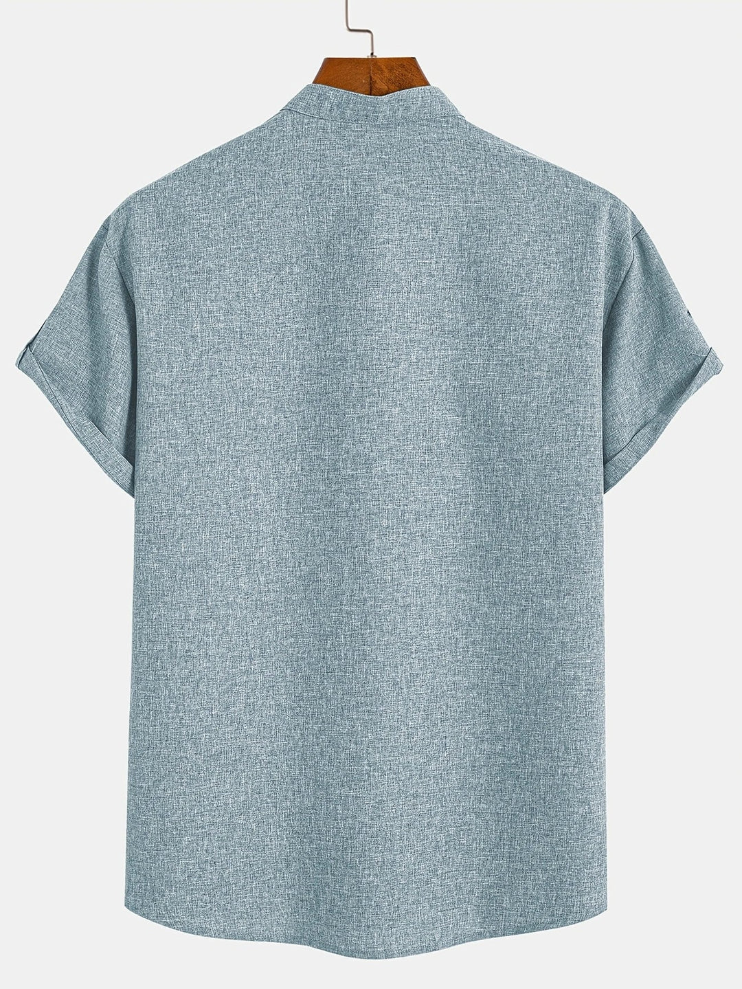 Harlan - Camisa texturizada de cuello alto