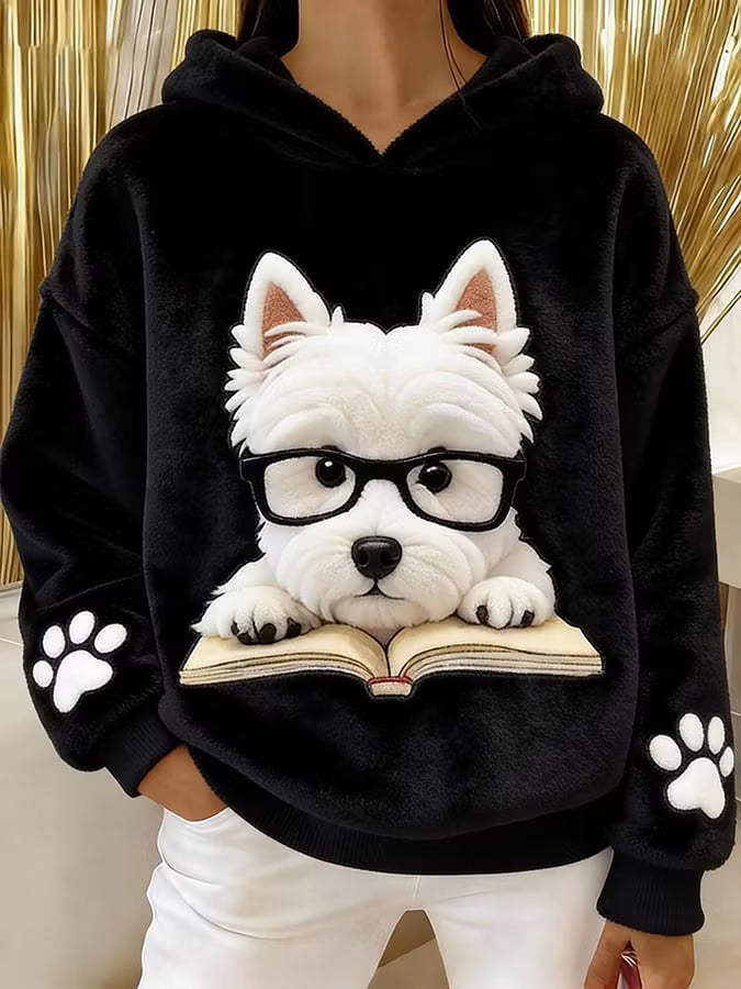 Aileen - Sudadera gráfica de tacto suave