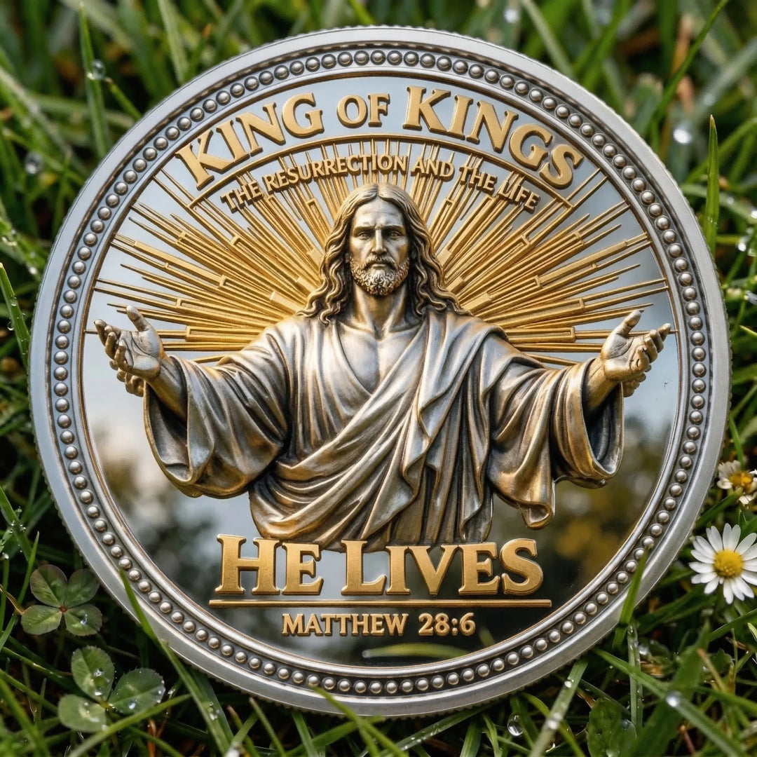Vespasiano - Moneda conmemorativa de la fe en Jesucristo