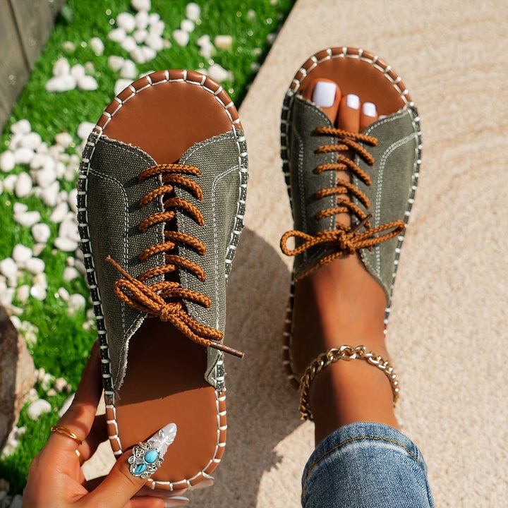 Alanna - Sandalias ortopédicas acolchadas