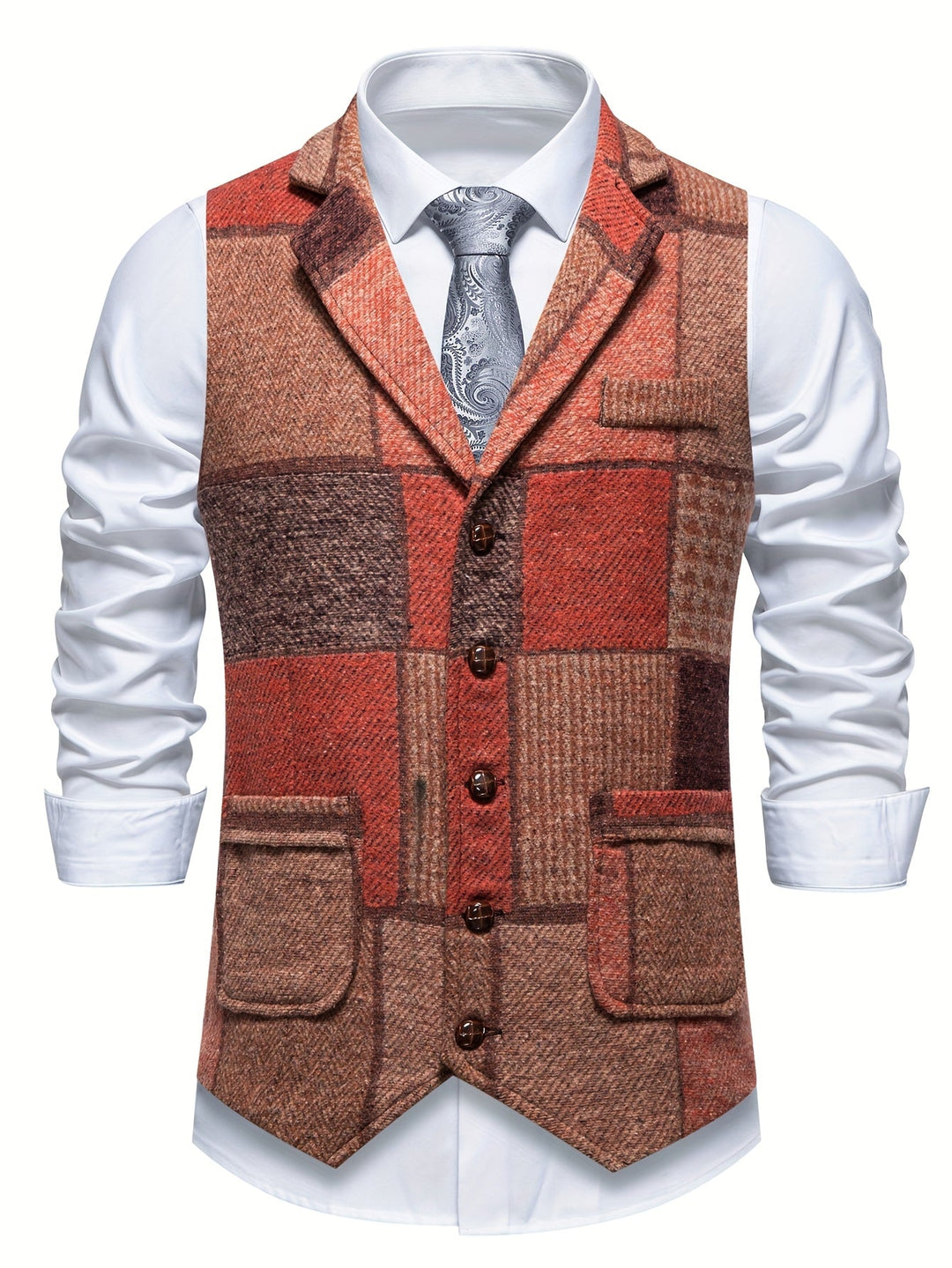 Evren - Chaleco de patchwork a la medida