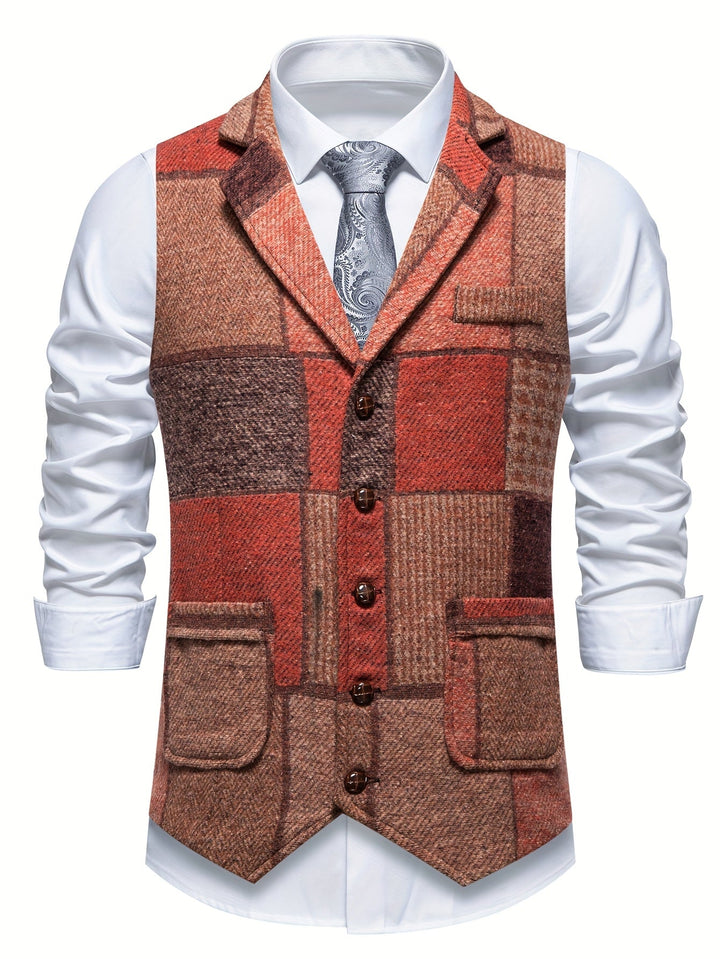 Evren - Chaleco de patchwork a la medida