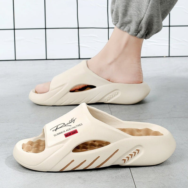 Sarynx - Sandalias tipo slide acolchadas