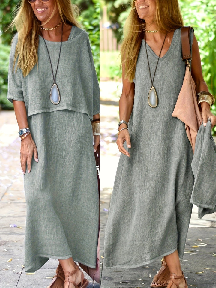 Bethel - Conjunto de dos piezas casual elegante