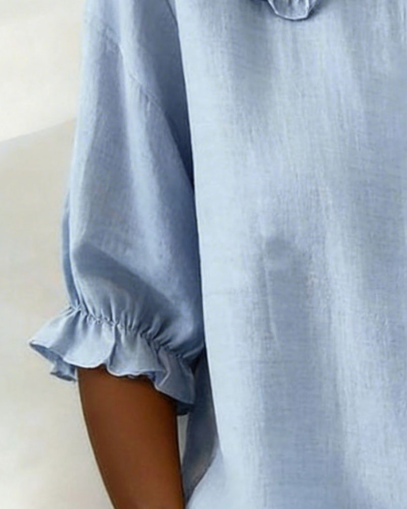 Dorothea - Camisa ligera de lino