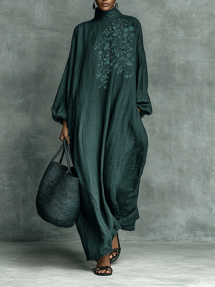 Alora - Maxivestido de lino premium