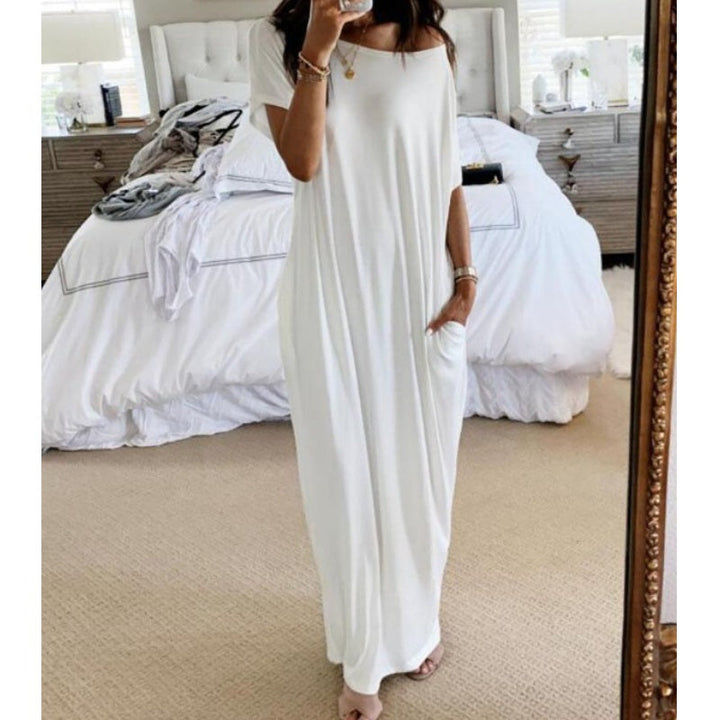 Ulissa - Vestido maxi con hombros descubiertos