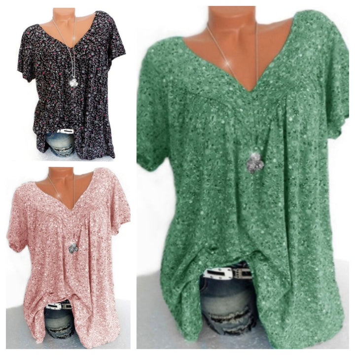 Talisyn - Blusa de lino de tacto suave