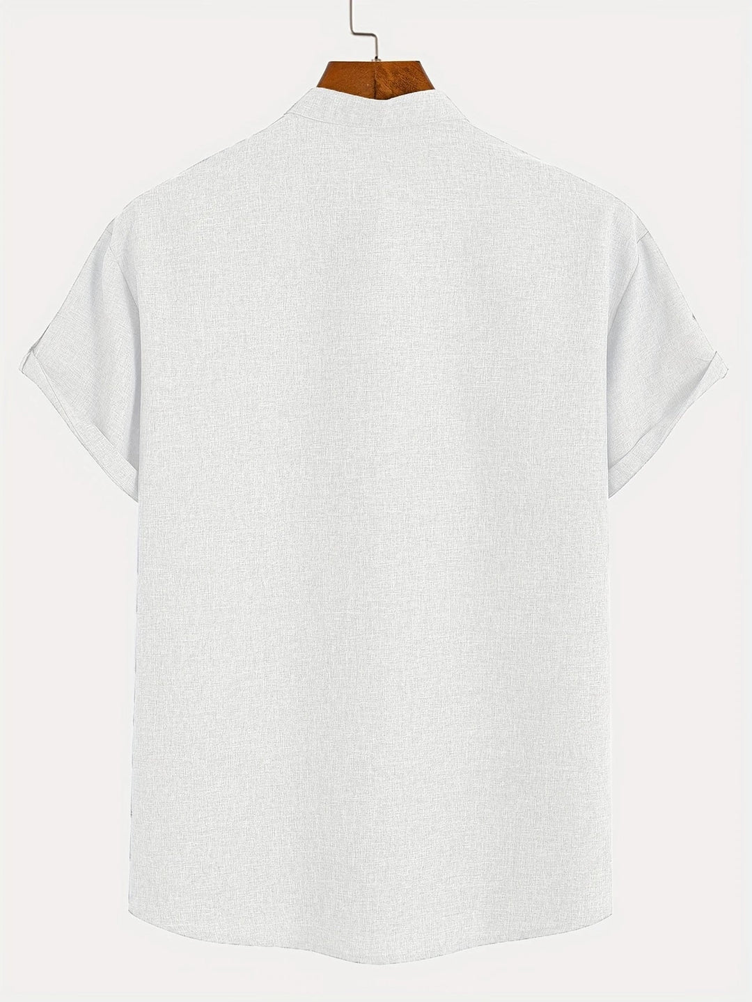 Harlan - Camisa texturizada de cuello alto