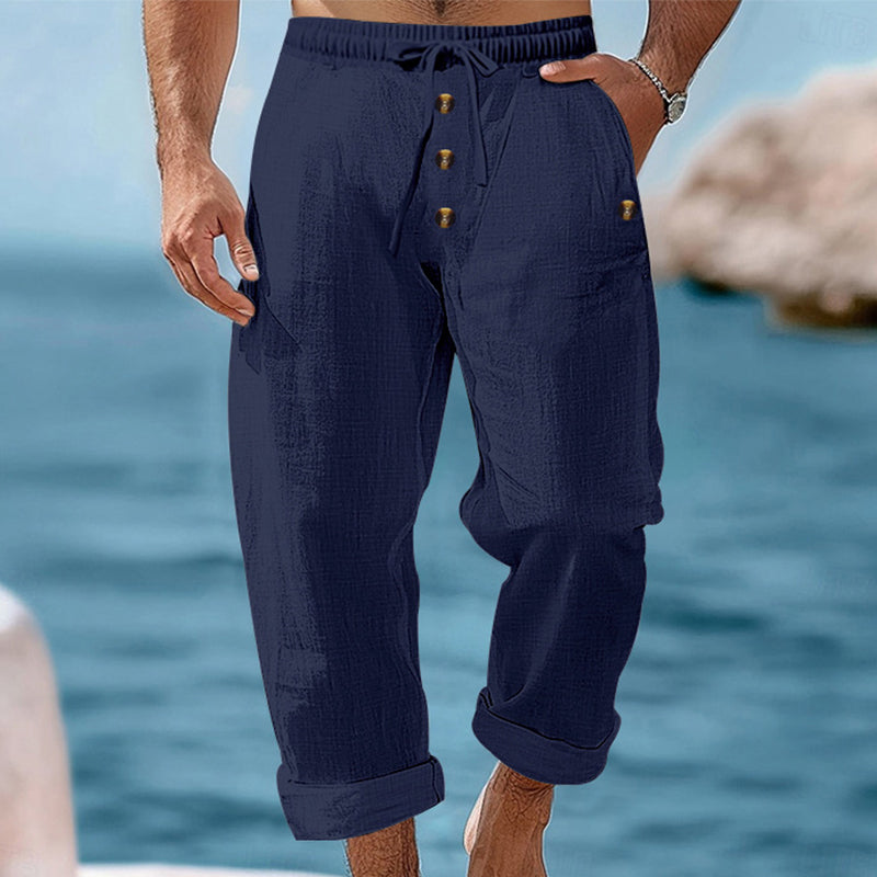 Seymour - Pantalón de verano con jareta ajustable