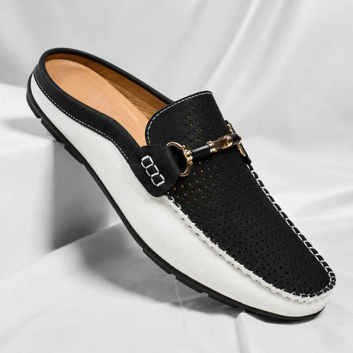 Corbett - Mocasines confort sin cordones con herraje