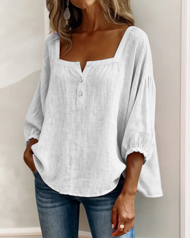 Zoya - Blusa de lino fresca