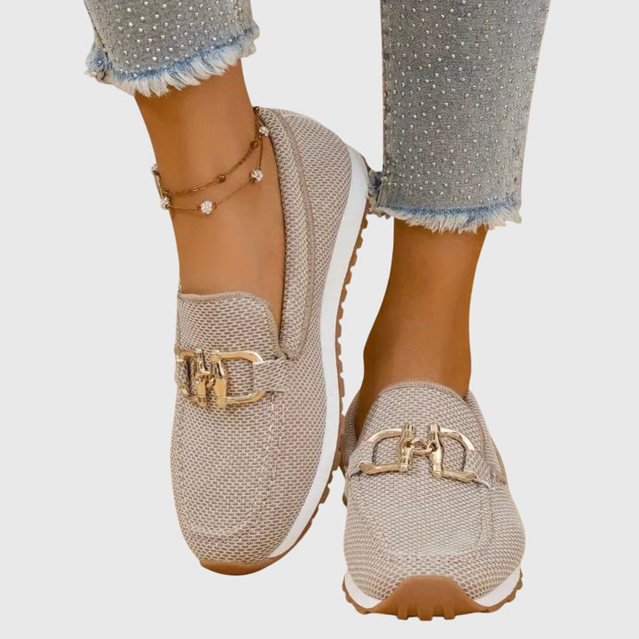 Rosamira - Mocasines acolchados sin agujetas