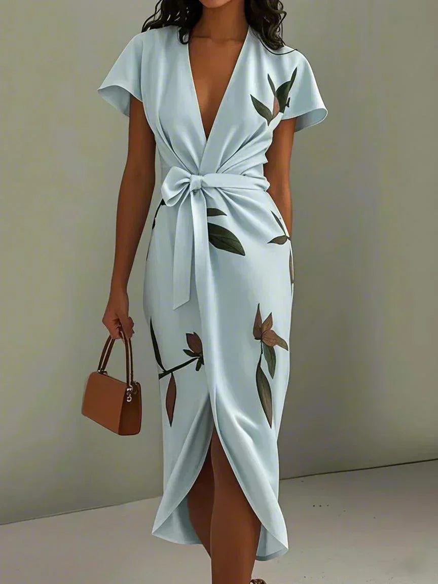 Perenna - Vestido cruzado atemporal