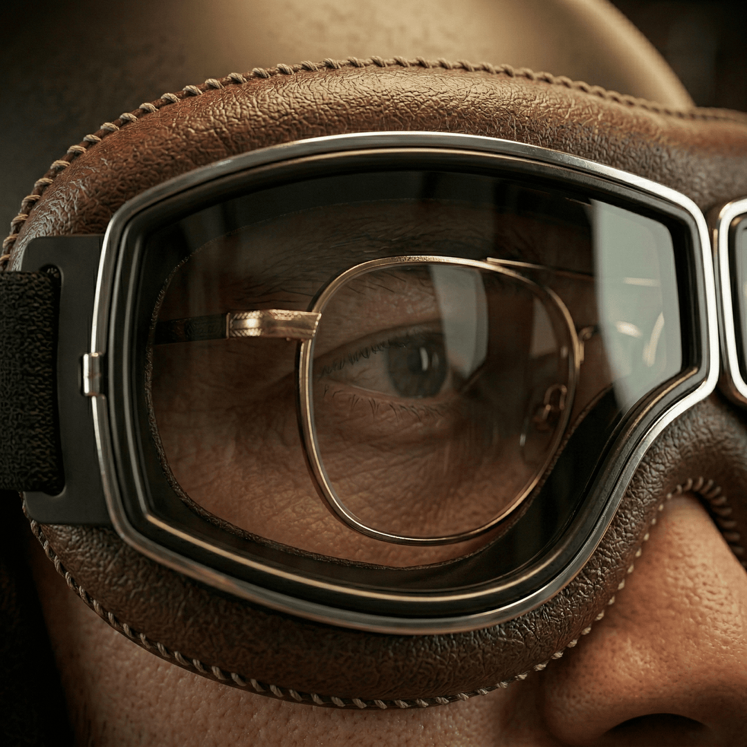 Alaric - Lentes vintage para motocicleta