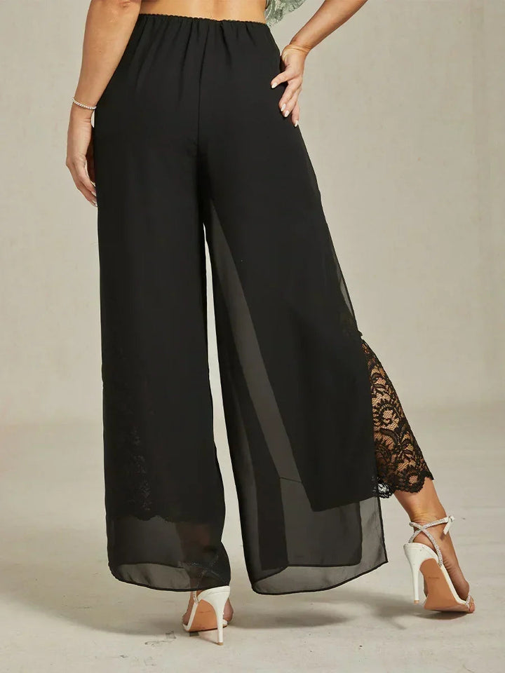 Tairess - Pantalón de pierna ancha