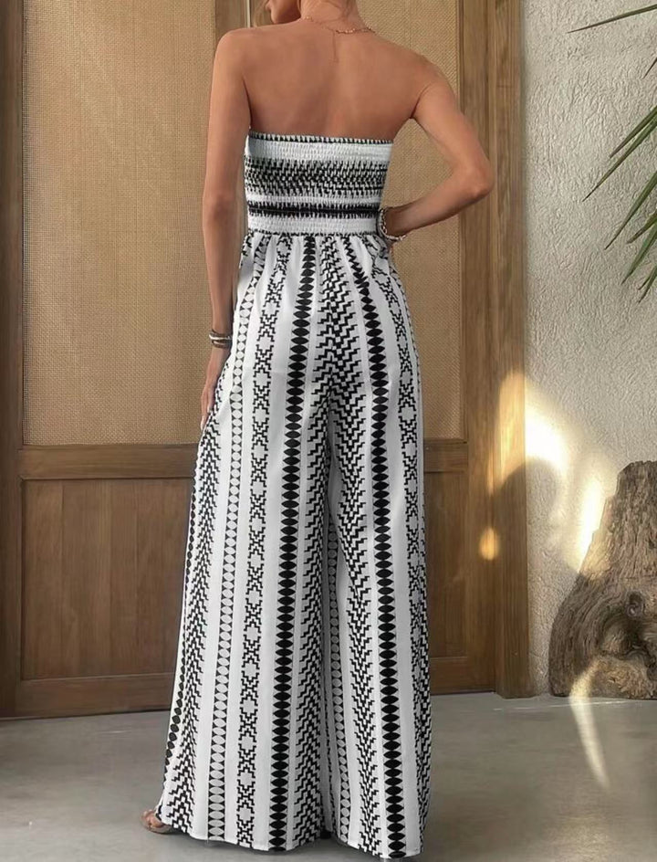 Idalia - Vestido maxi estampado sin mangas