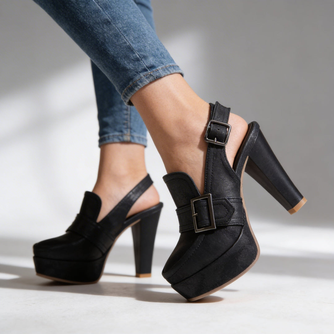 Aderynne - Tacones de plataforma acolchados