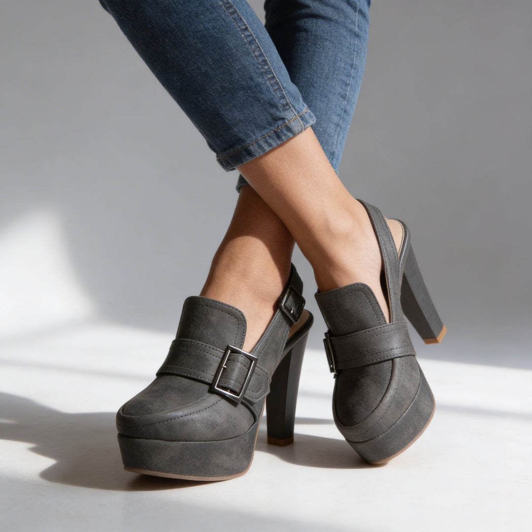 Aderynne - Tacones de plataforma acolchados
