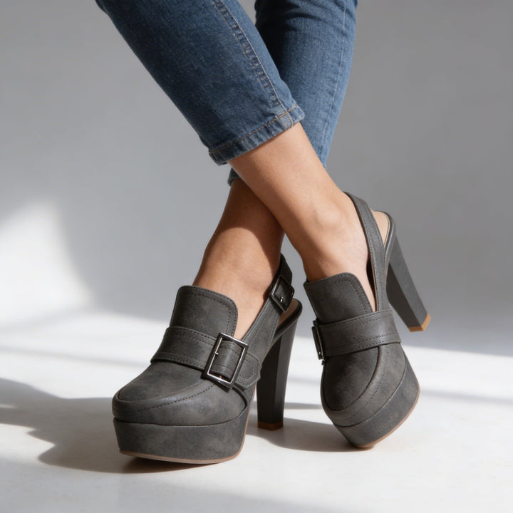 Aderynne - Tacones de plataforma acolchados