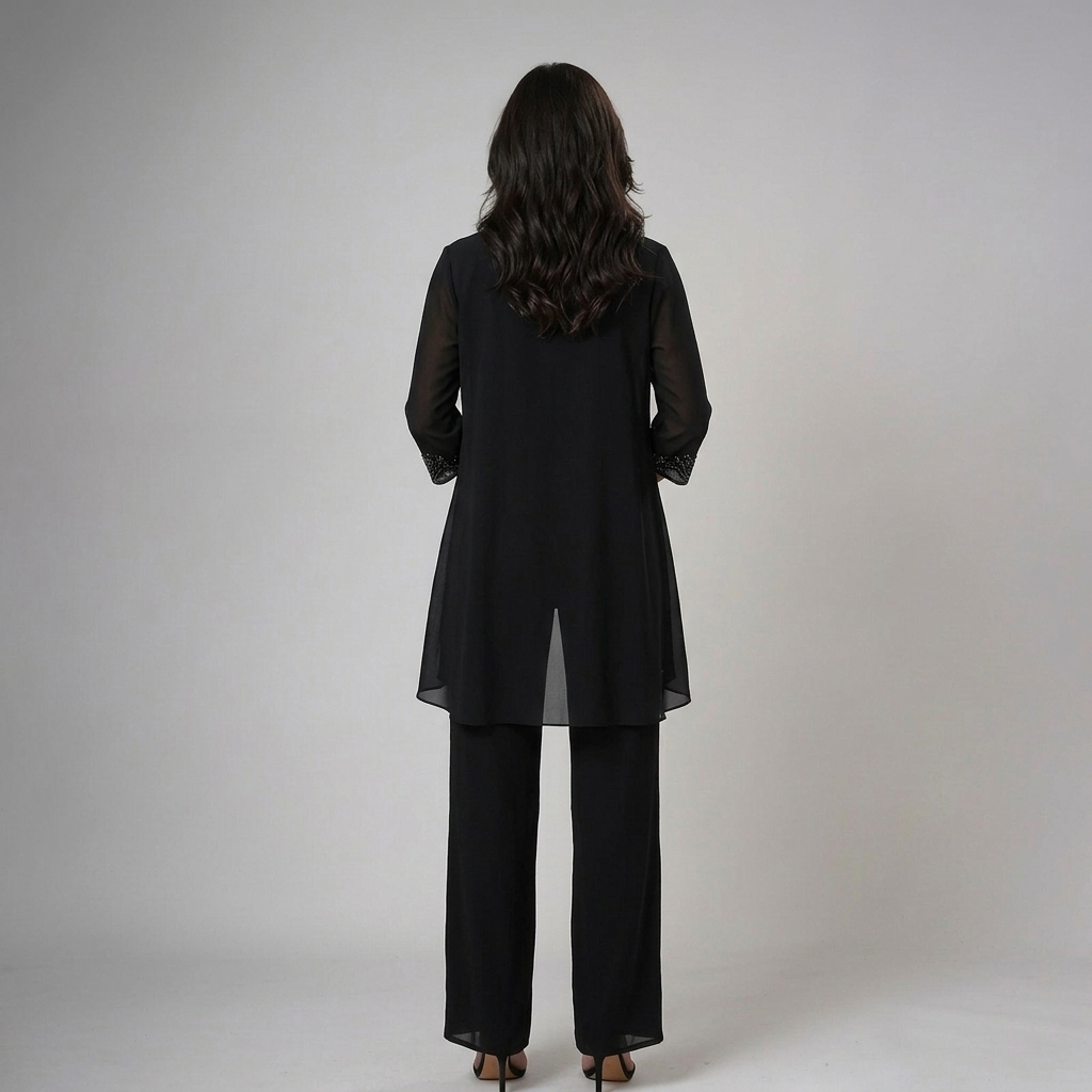 Bronte - Conjunto de tres piezas con pantalón de tacto suave