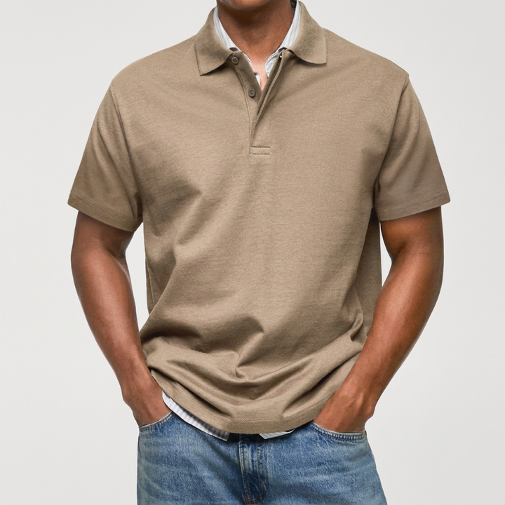 Stewart - Polo de punto texturizado