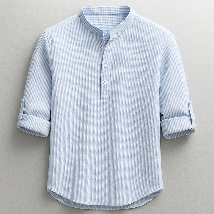 Thorne - Camisa abotonada de tacto suave