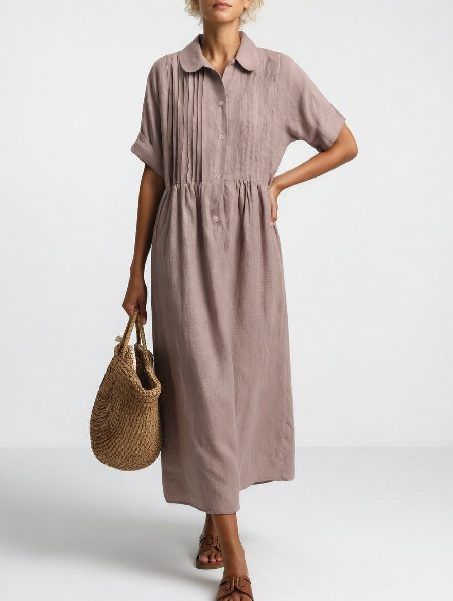 Morwenna - Vestido camisero ligero