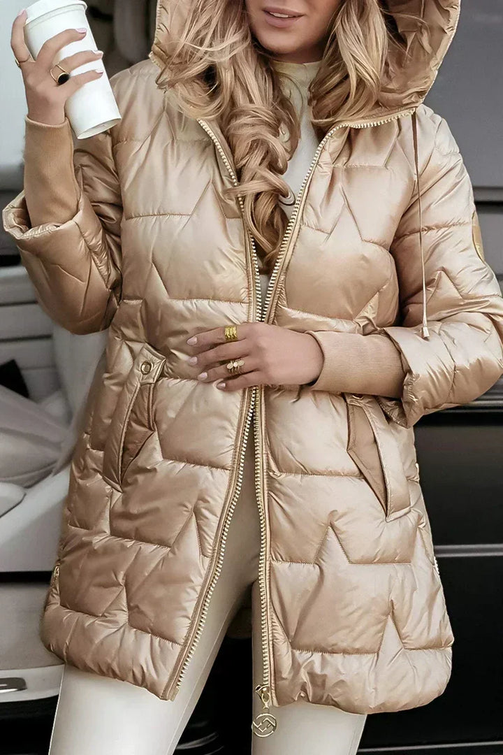 Ayla - Abrigo de invierno térmico con capucha