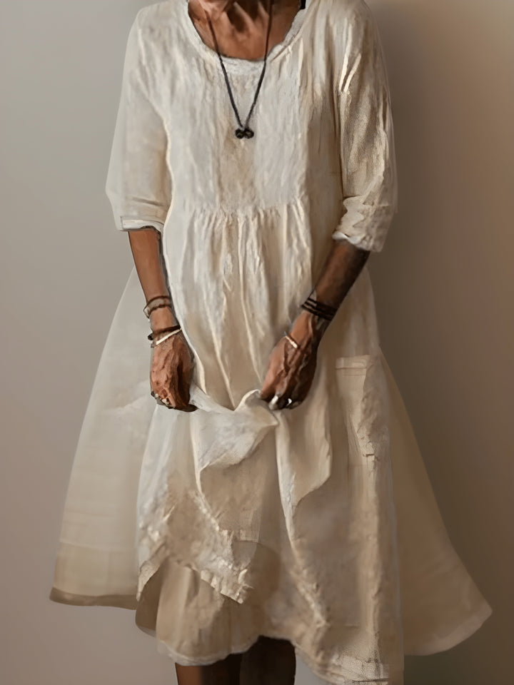 Zaria - Vestido maxi de tacto suave