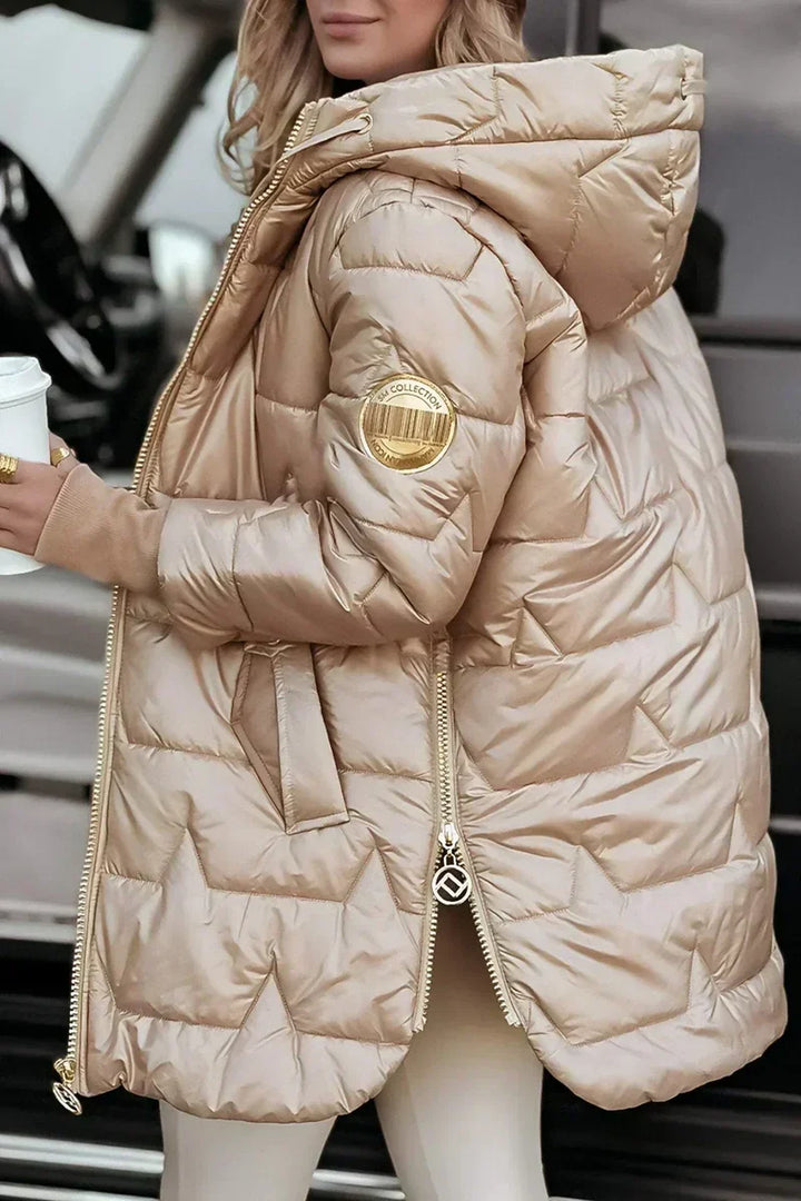 Ayla - Abrigo de invierno térmico con capucha