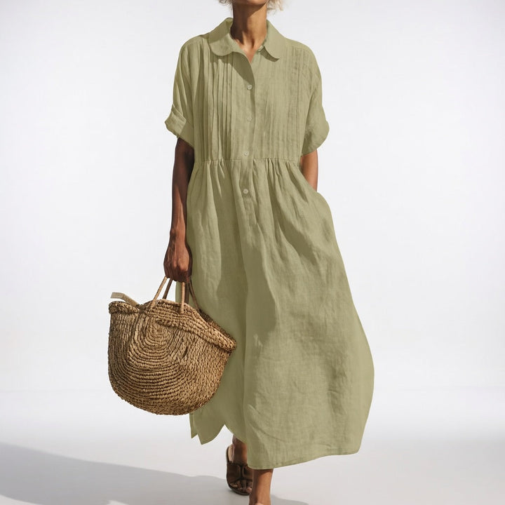 Morwenna - Vestido camisero ligero