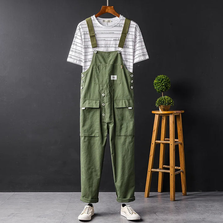 Tivara - Pantalón utilitario con tirantes