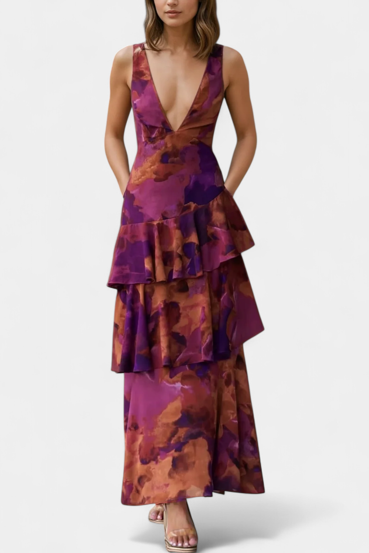 Brittney - Vestido elegante informal