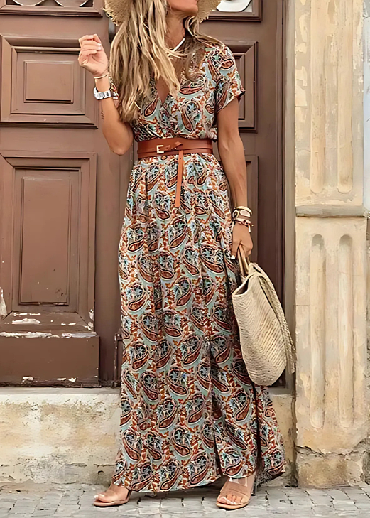Flora - Vestido boho premium de verano