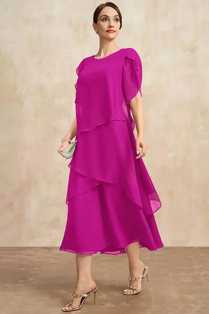 Celestia – Vestido clásico de gasa