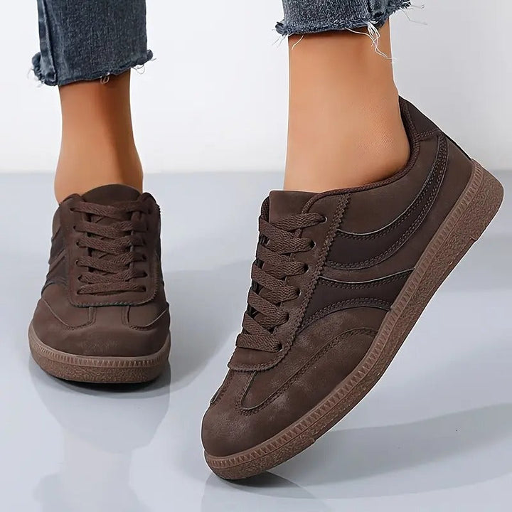 Altheia - Zapatos ortopédicos con agujetas y acolchado