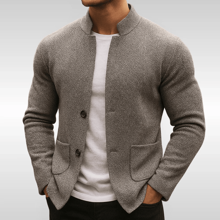 Vornick - Blazer de punto texturizado