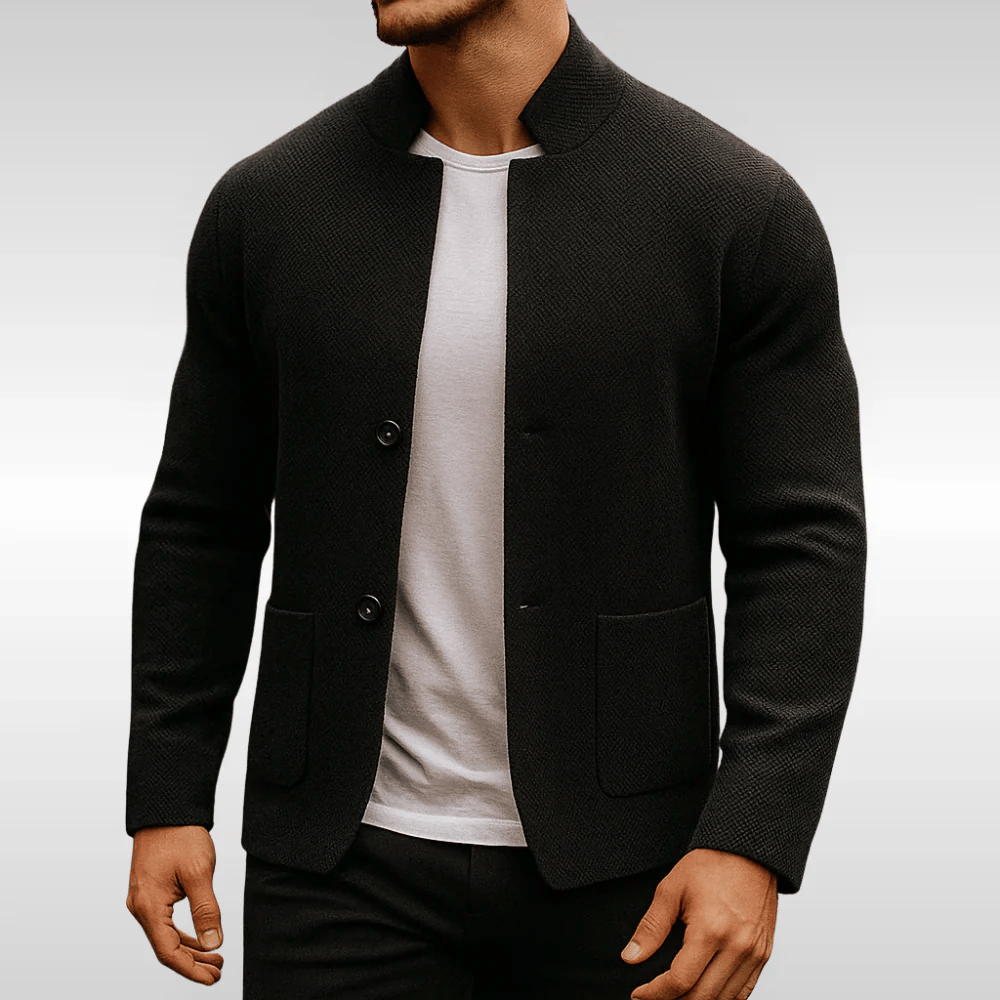 Vornick - Blazer de punto texturizado