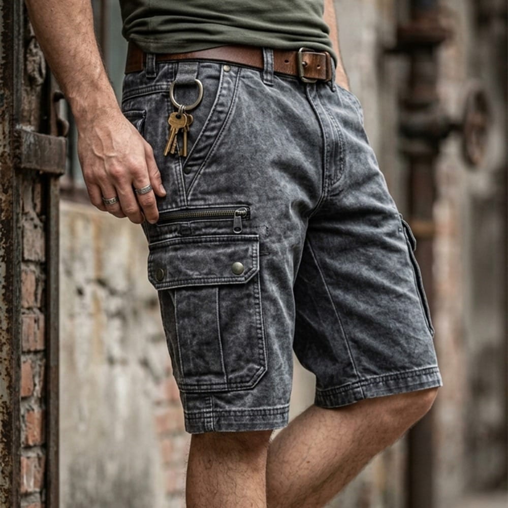 Tyrone - Shorts cargo resistentes