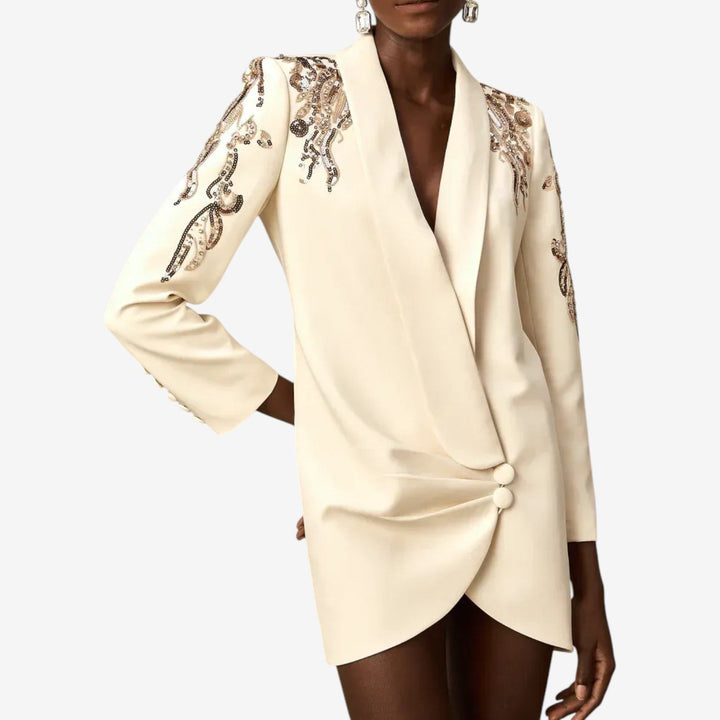 Tiryn - Vestido blazer de corte esculpido