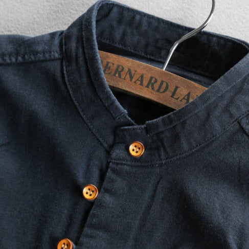 Berkley - Camisa premium de mezcla de lino