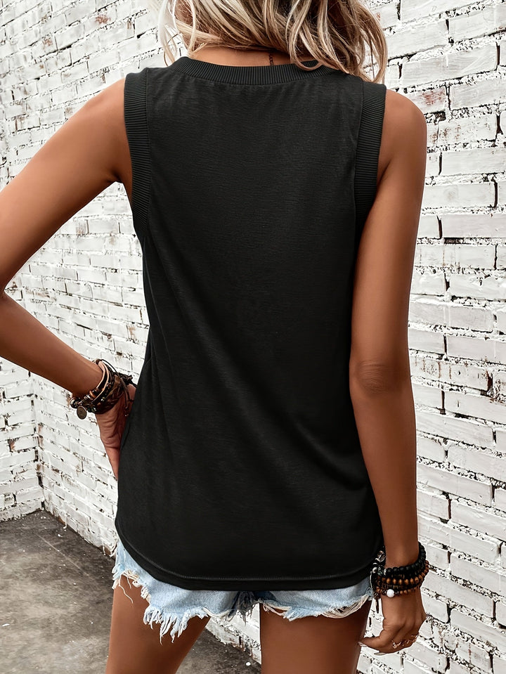 Megan - Camiseta con escote corazón, suave al tacto