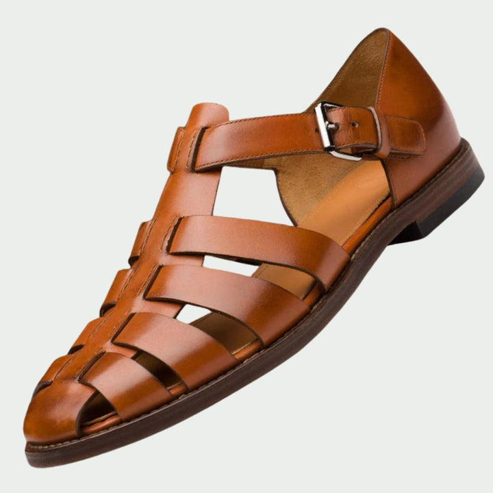 Colby - Sandalias estilo gladiador premium