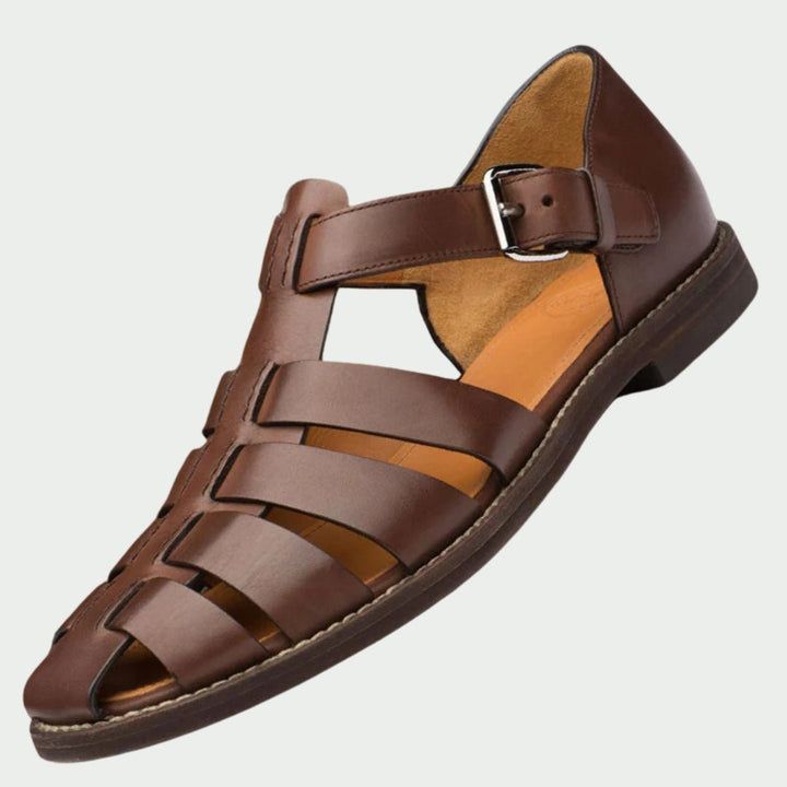 Colby - Sandalias estilo gladiador premium