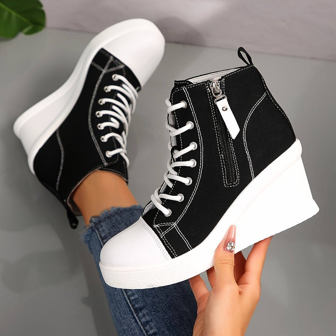 Harper - Zapatillas de plataforma esculpida