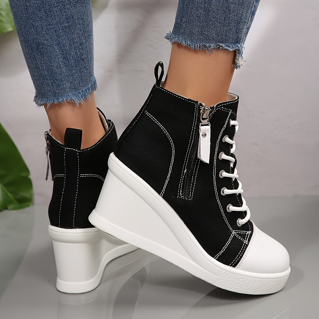 Harper - Zapatillas de plataforma esculpida