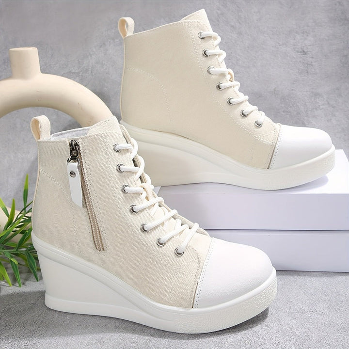 Harper - Zapatillas de plataforma esculpida