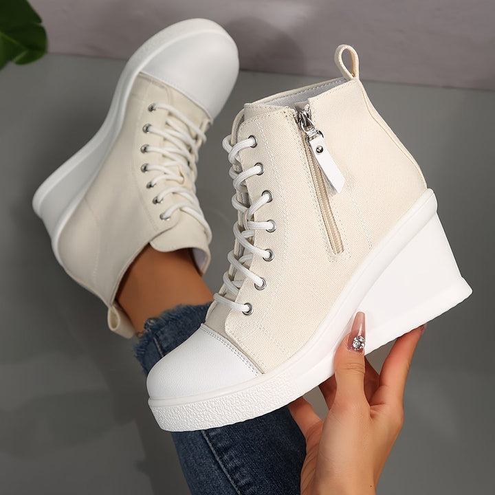 Harper - Zapatillas de plataforma esculpida