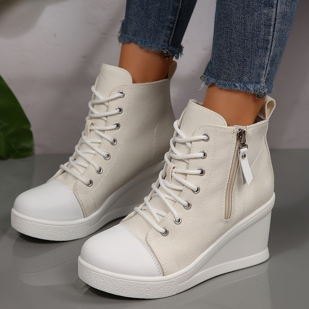 Harper - Zapatillas de plataforma esculpida